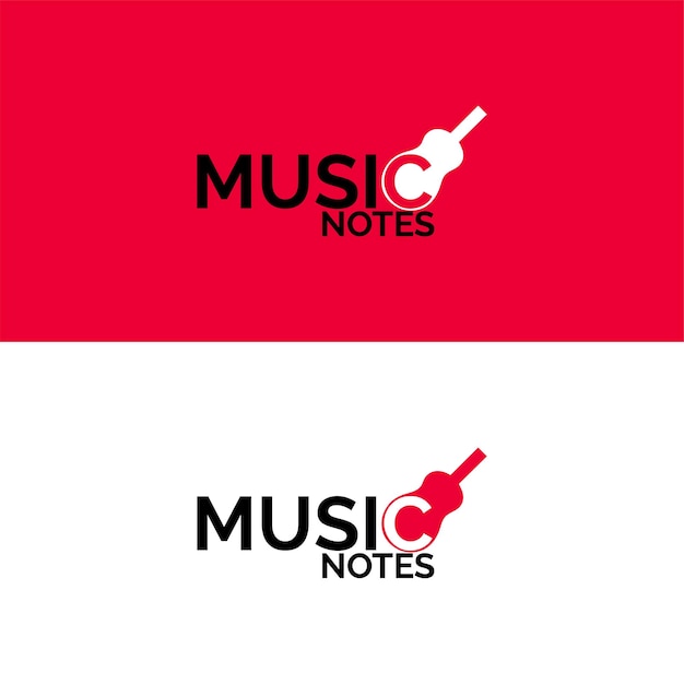 Creative music logo for modern business company brand logo design