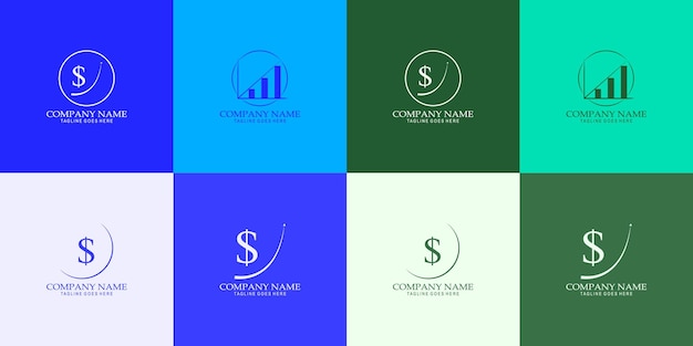 Creative new business logotype icon pack