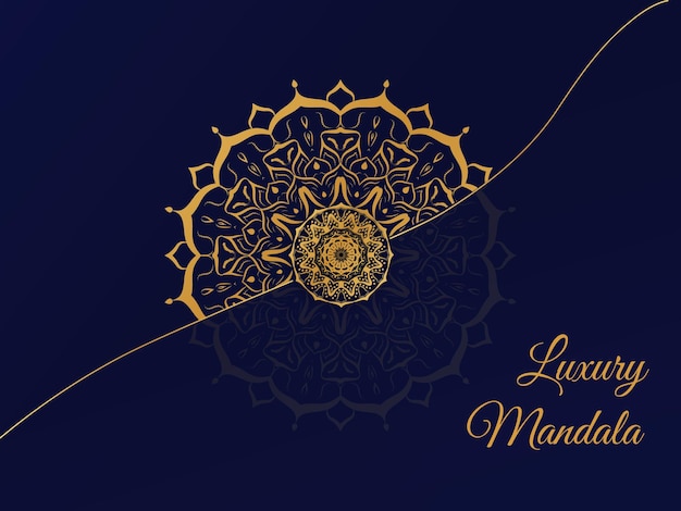 Vector creative new luxury mandala design template