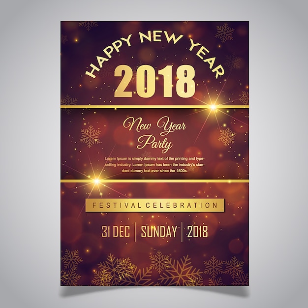 creative new year poster designs