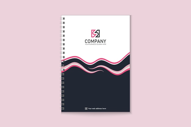 Creative notebook cover design for your business