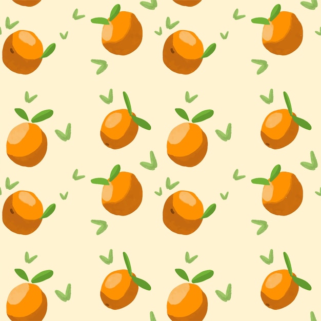 Creative orange abstract pattern background