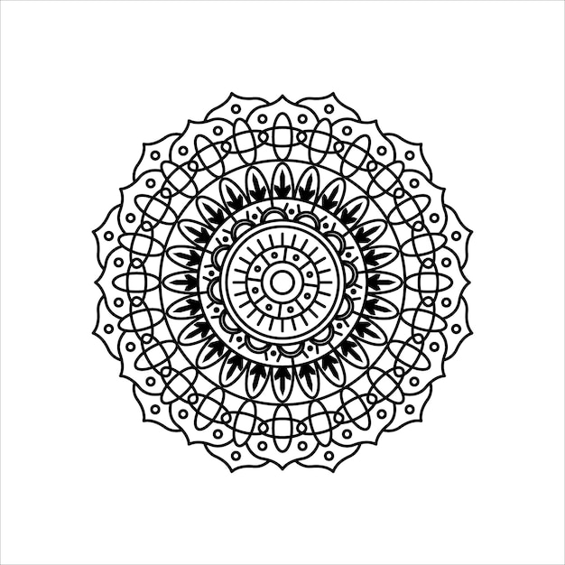 Creative Outline Mandala