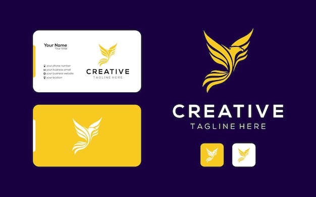 Creative phoenix bird Logo Design for your company