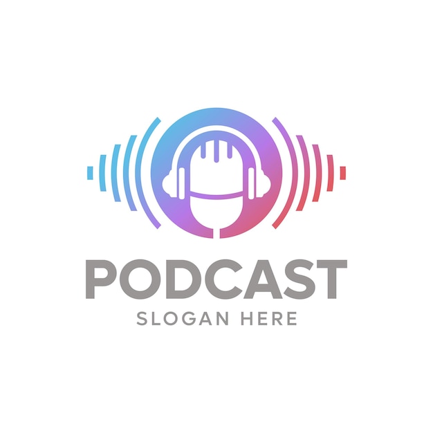 크리에이티브 캐스트 로고 디자인 터