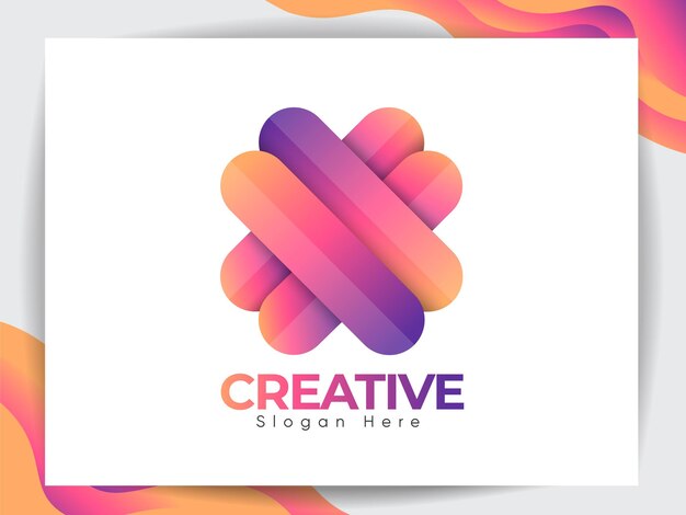 Вектор creative premium online business company logo branding template, превосходная концепция дизайна.