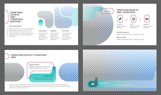 Vector creative presentation templates elements on a white background vector infographics