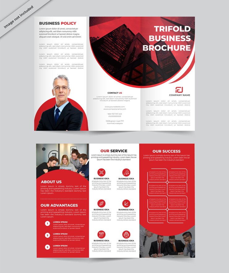 Creative professional business brochure template