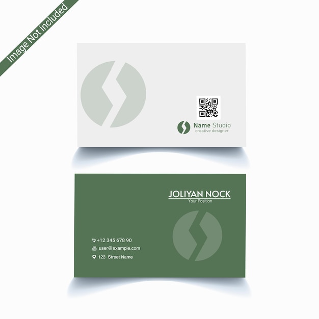 Vector creative and professional business card design