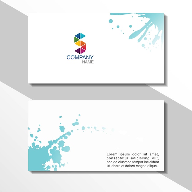 Vector creative and professional business card template design