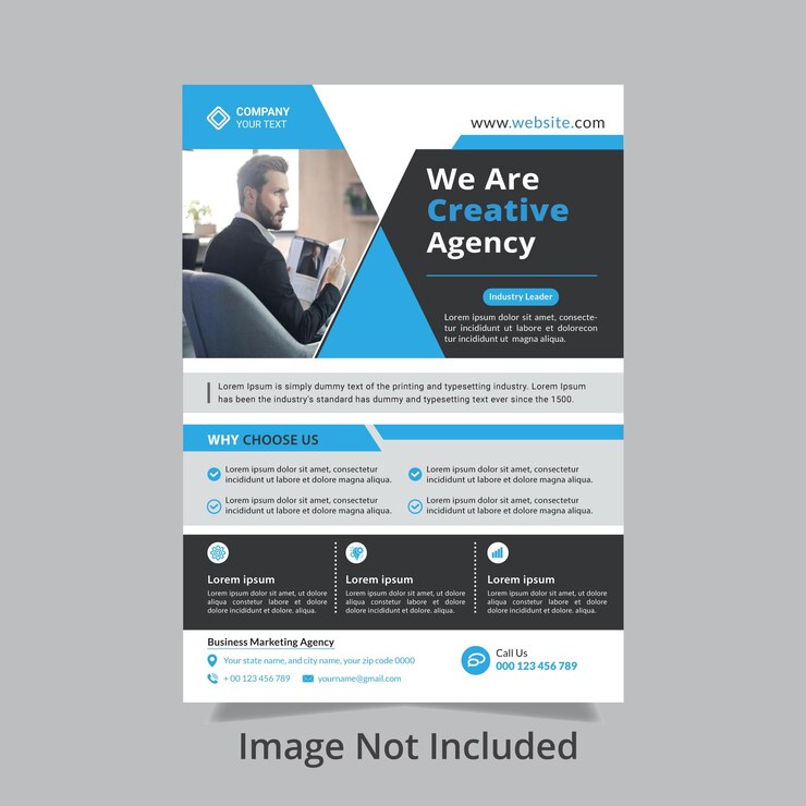 Creative Professional Corporate business flyer template