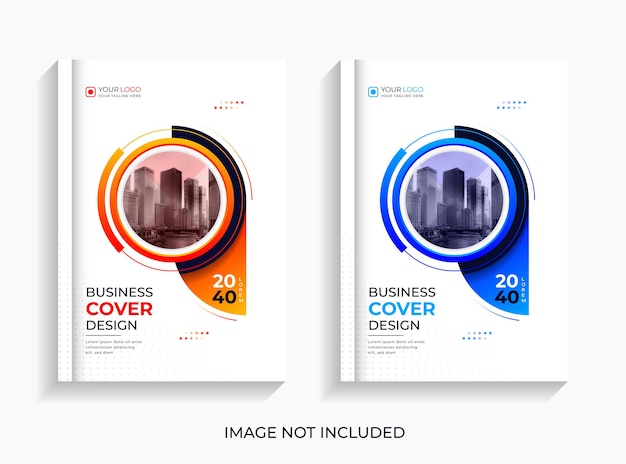 Creative professional modern  corporate business book cover design