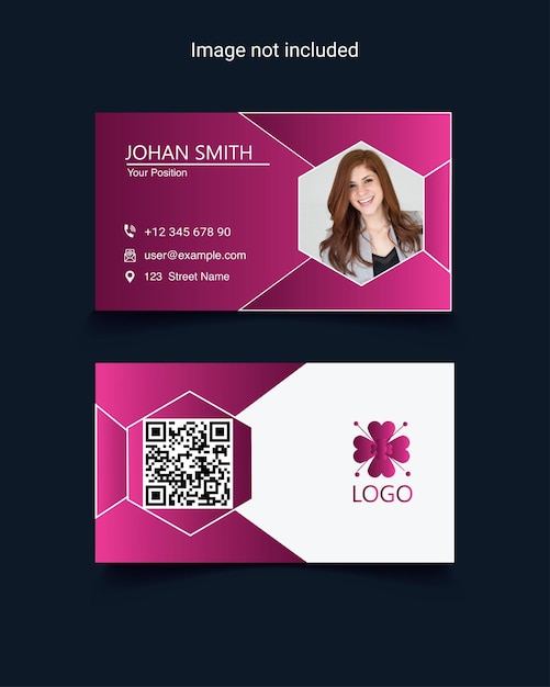 Creative professional modern corporate  business card design