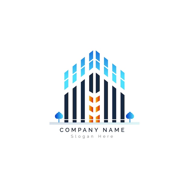 Creative real estate modern logo