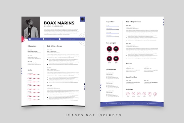 Creative resume template