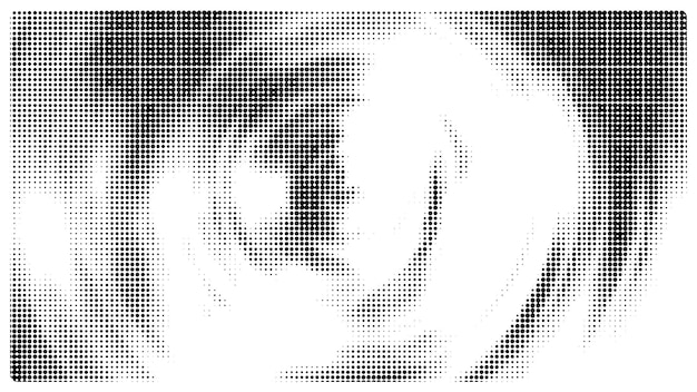 creative round texture halftone vector template
