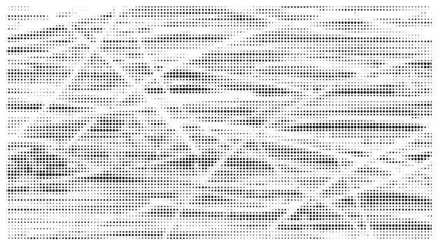 creative round texture halftone vector template