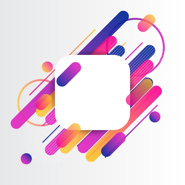 Креативные закругленные линии Edge Place for Text бизнес-брошюра баннер и фон шаблона плаката