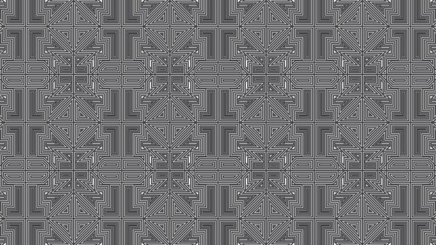 Creative seamless design lines pattern