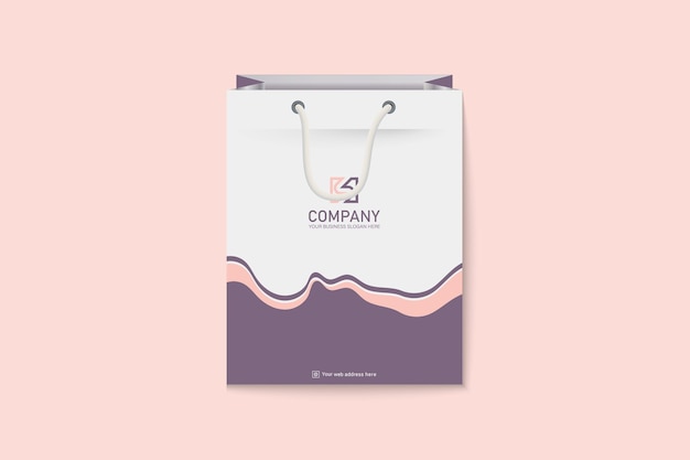 Premium Vector Creative shopping bag design template vector Premium Vector Creative shopping bag design template vector