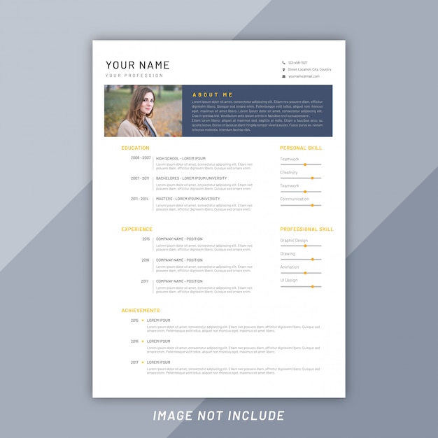 Modello di simple simple curriculum vitae