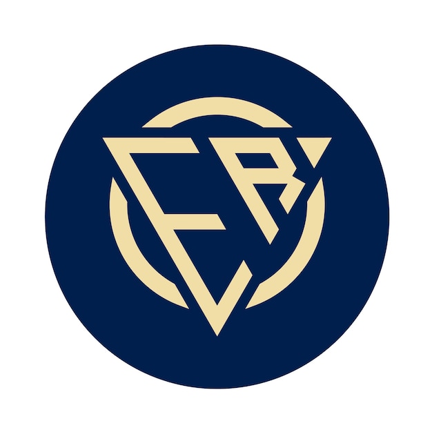 Creative simple Initial Monogram ER Logo Designs