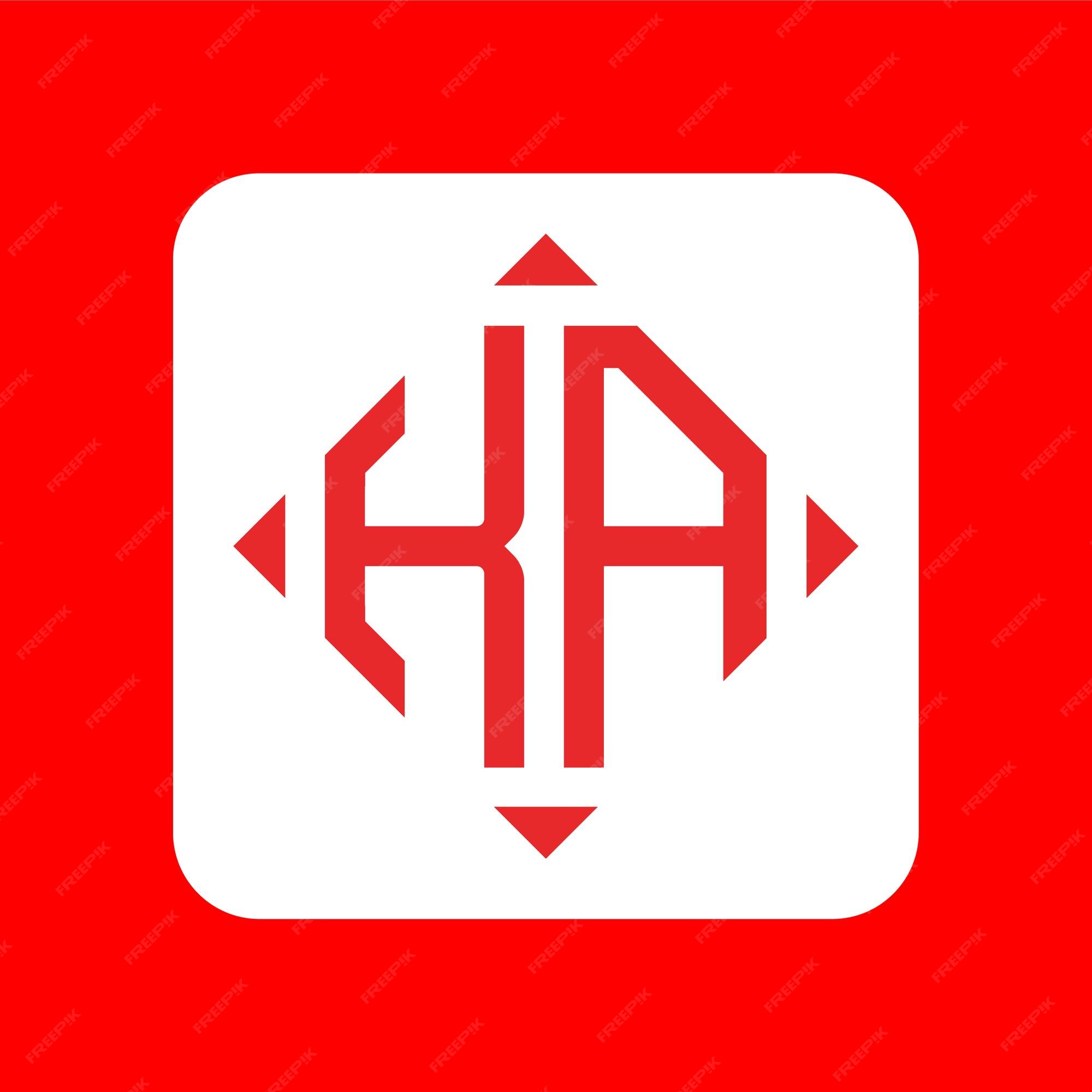 Premium Vector | Creative simple initial monogram ka logo designs