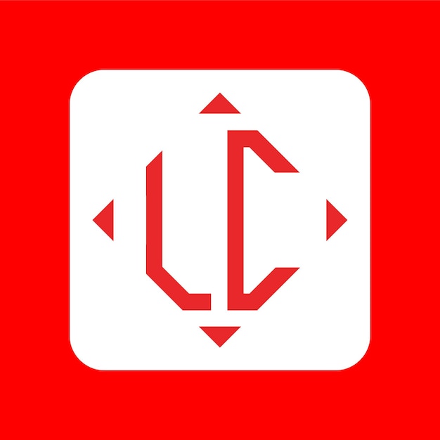 Creative simple Initial Monogram LC Logo Designs