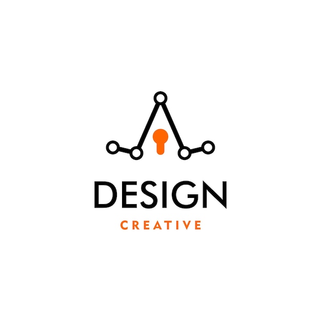 Design creativo semplice del logo