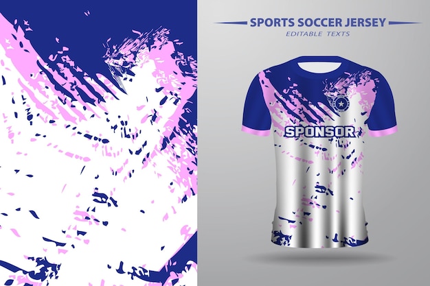 Creative Soccer Football Jersey Design and Template