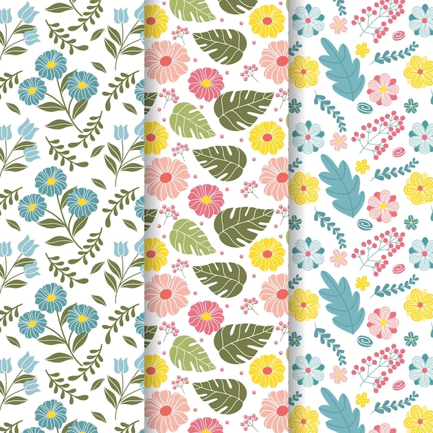 Creative spring pattern collection