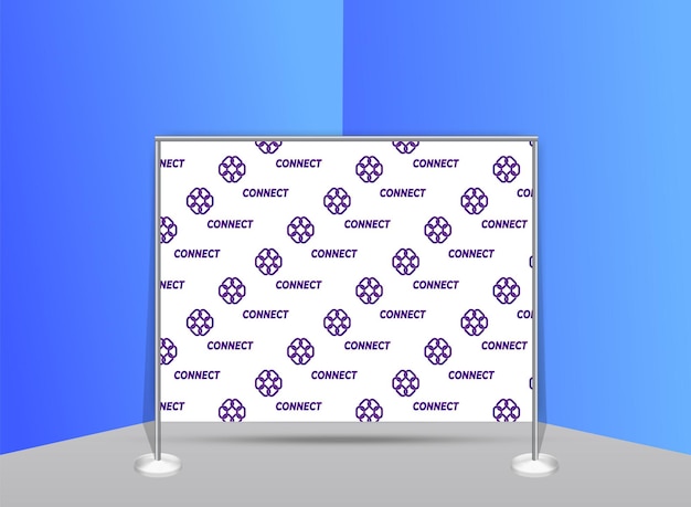 Vector creative step and repeat design