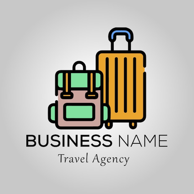 creative travel logo