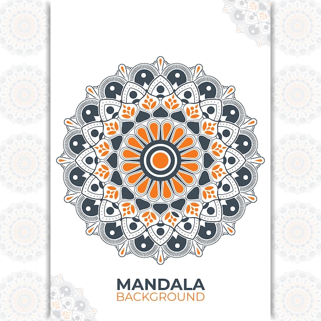 Creative and unique mandala art design