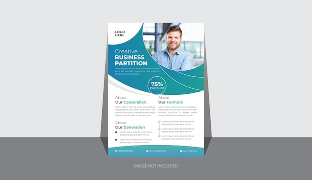 Creative Vactor Flyer Design Template For Corporate Business