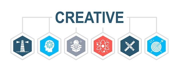 creative vector illustration concept innovation startup artwork project idea promotion banner