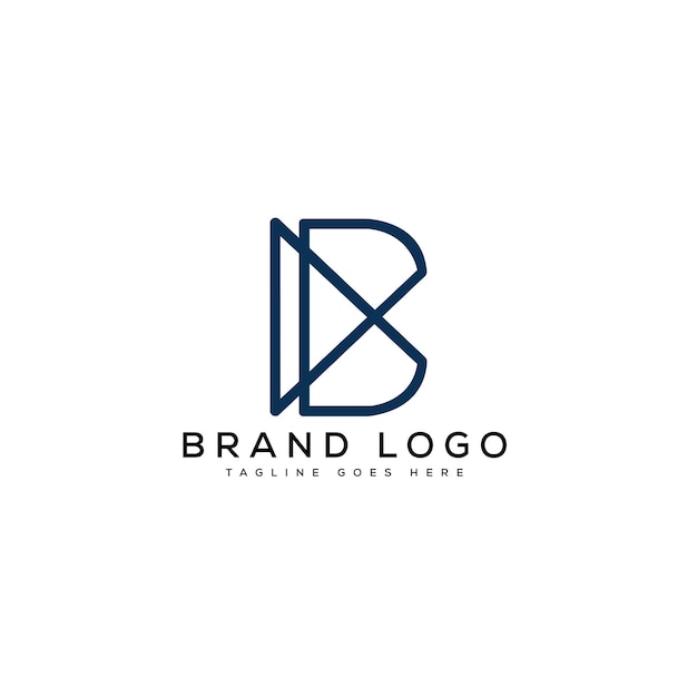 Creative vector logos with the letter BB