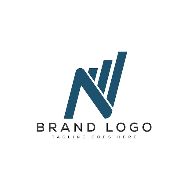 Creative vector logos with the letter N