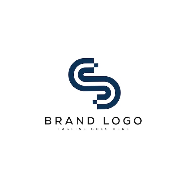 Creative vector logos with the letter SS