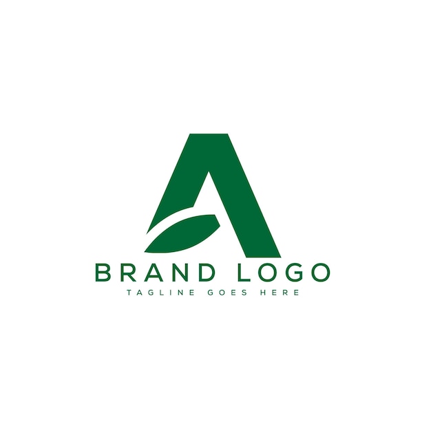 creative vector logos with the letter a