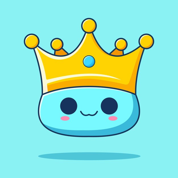 Vector creative vector slime creature illustration for unique designs