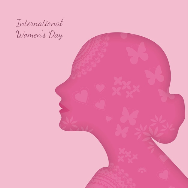 Creative Women's Day Design Vector for March 8