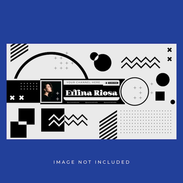 Creative YouTube Cover Design Template