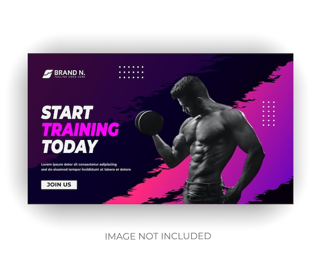 Creative YouTube Video Thumbnail or Social Media Web Banner and Body Perfect YouTube Thumbnail Design Template