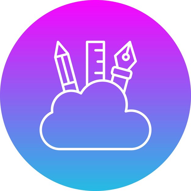 Vector creativity icon