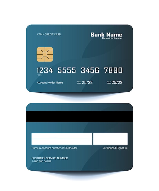 Credit card or atm card