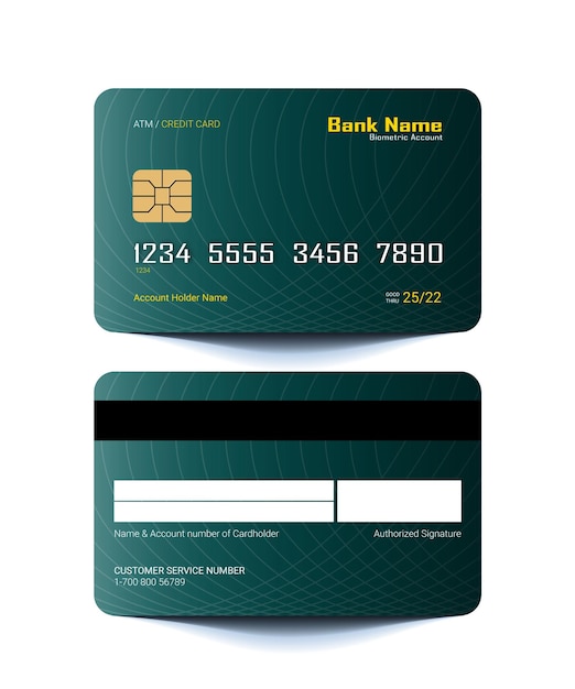 credit card or atm card