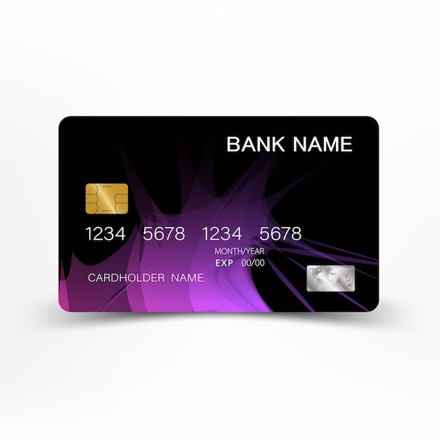 Credit card design