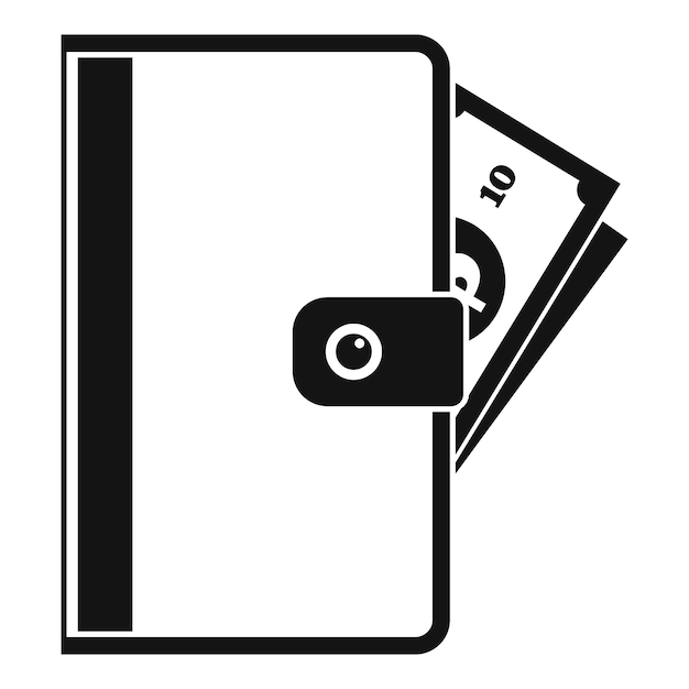 Credit card icon Simple illustration of credit card vector icon for web