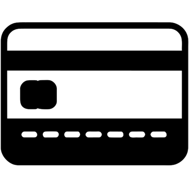 Vector credit card icon